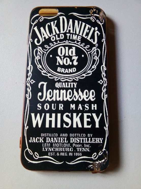 Чехол бампер iPhone 6+. Jack Daniels, фото №2