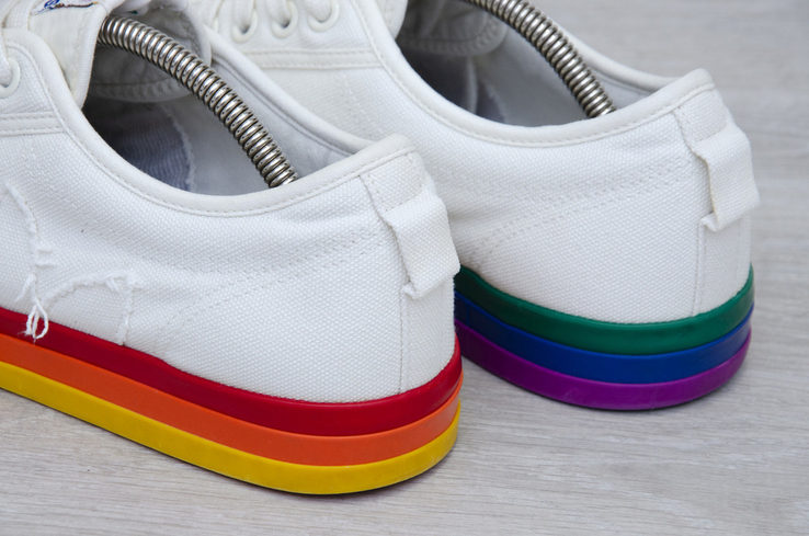 Кеды Adidas Originals Nizza Pride. Стелька 28,5 см, фото №7