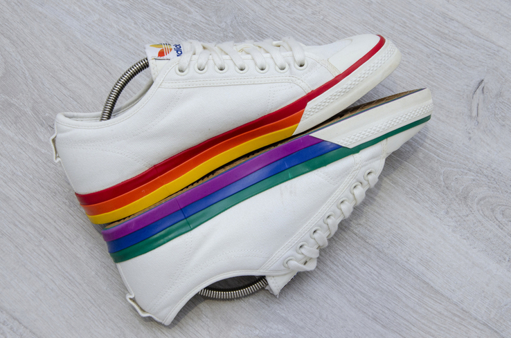 Кеды Adidas Originals Nizza Pride. Стелька 28,5 см, numer zdjęcia 8