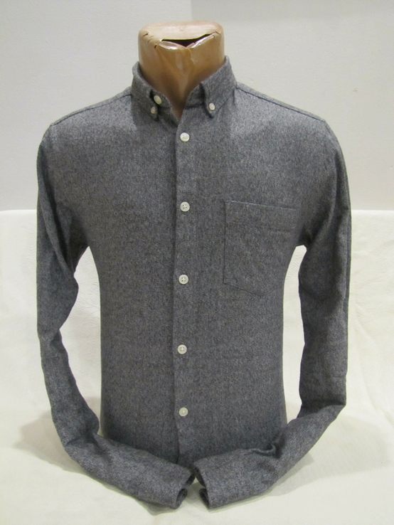 Модная мужская приталенная рубашка Primark оригинал КАК НОВАЯ, фото №2