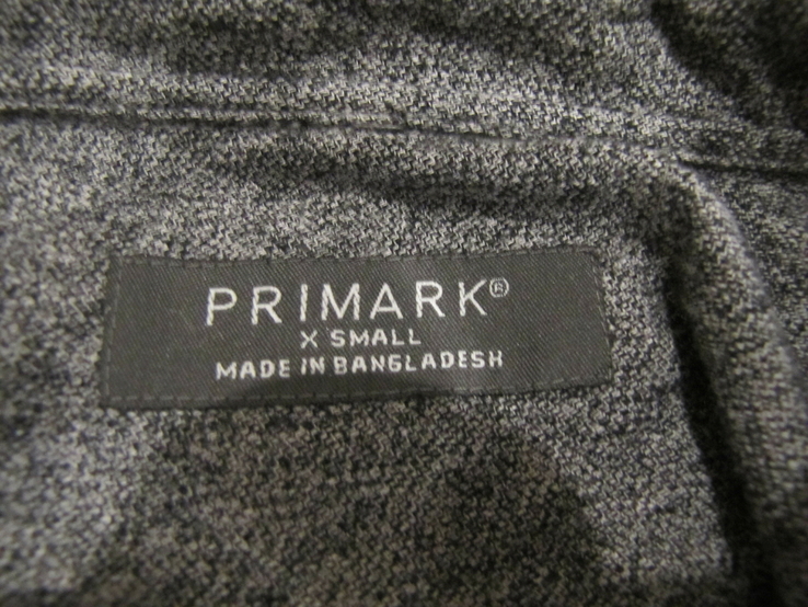 Модная мужская приталенная рубашка Primark оригинал КАК НОВАЯ, фото №5