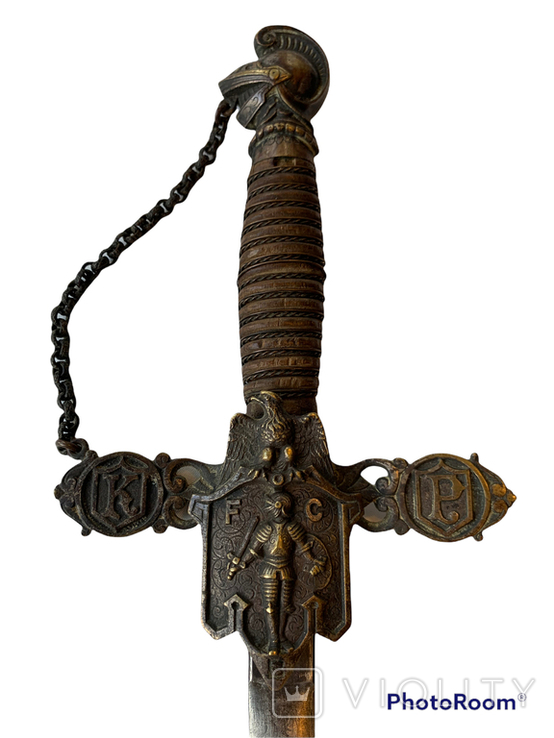Старинный меч тамплиеров оригинал, фото №3