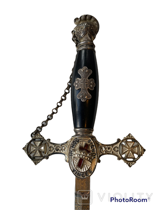 Рыцарский меч масонского Ордена Тамплиеров, фото №4