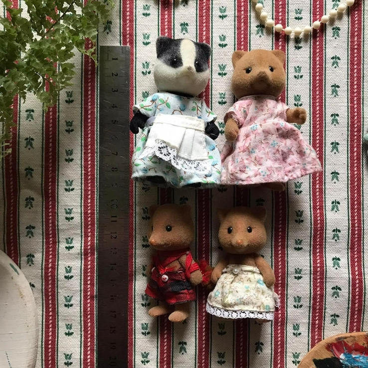 Фигурка семья лиса енот Sylvanian Families Сильваниан Фэмилис (цена за одного), фото №3