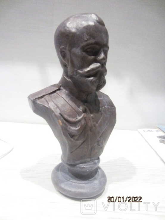 ''Nicholas II''. Sculptor Rudenko Vladimir Mikhailovich., photo number 4