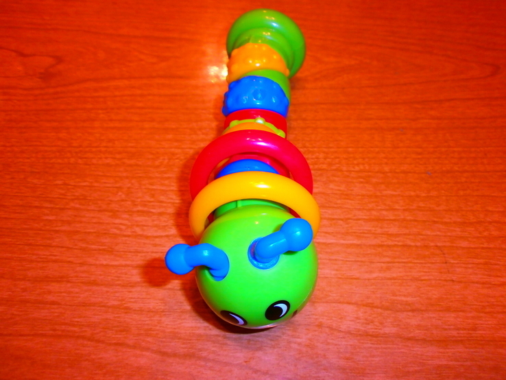 Гусеница, грызун, погремушка, игрушка Fisher-Pr., фото №4