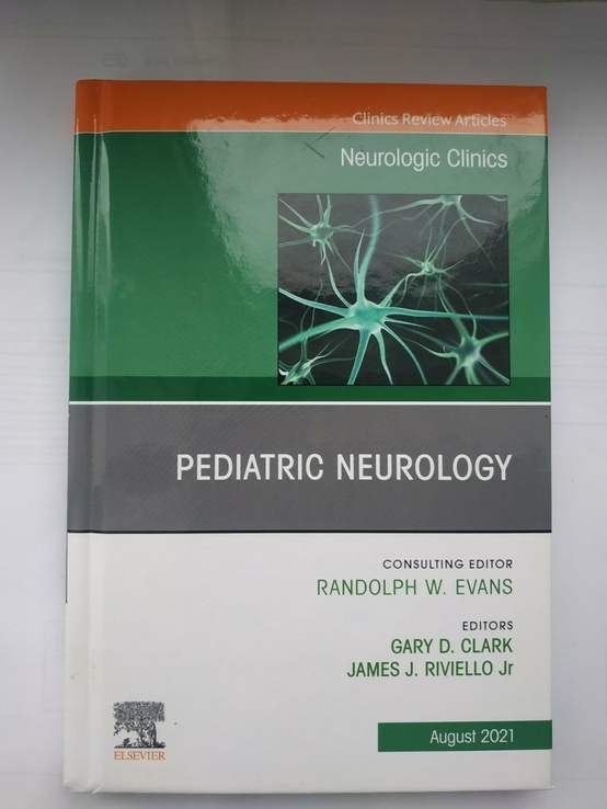 Редактор з дитячої неврології ГЕРІ Д. КЛАРК ДЖЕЙМС Дж., 2021 р. Том 39 Номер 3, фото №2