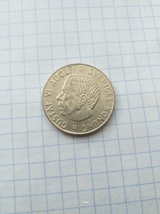 Швеція 1967 рік 1 крона.