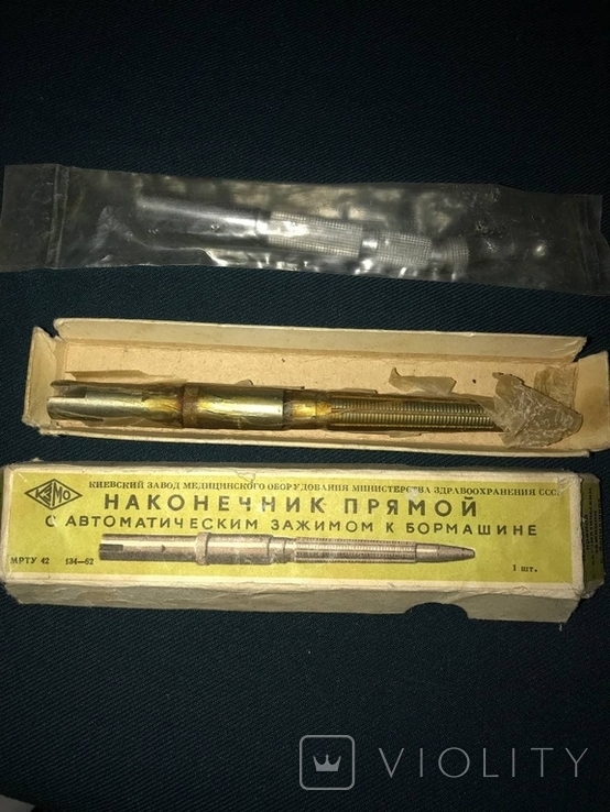 Стоматологический наконечник прямой и угловой (2 шт)