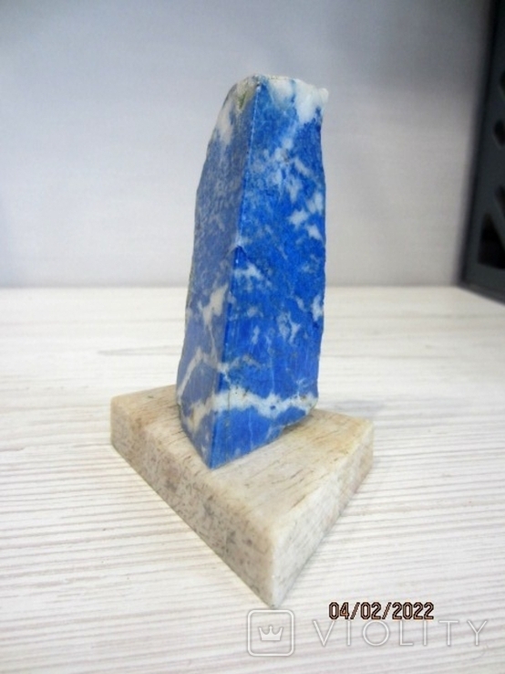 Натуральний камінь лазурит, фото №2