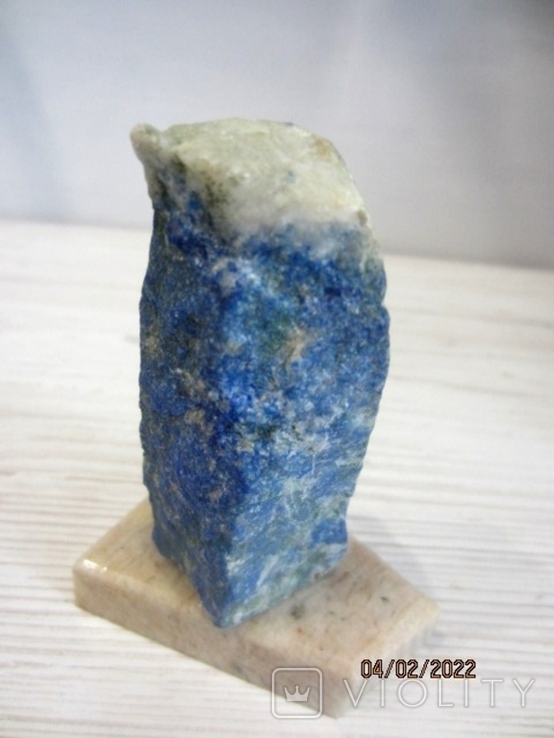 Натуральний камінь лазурит, фото №7