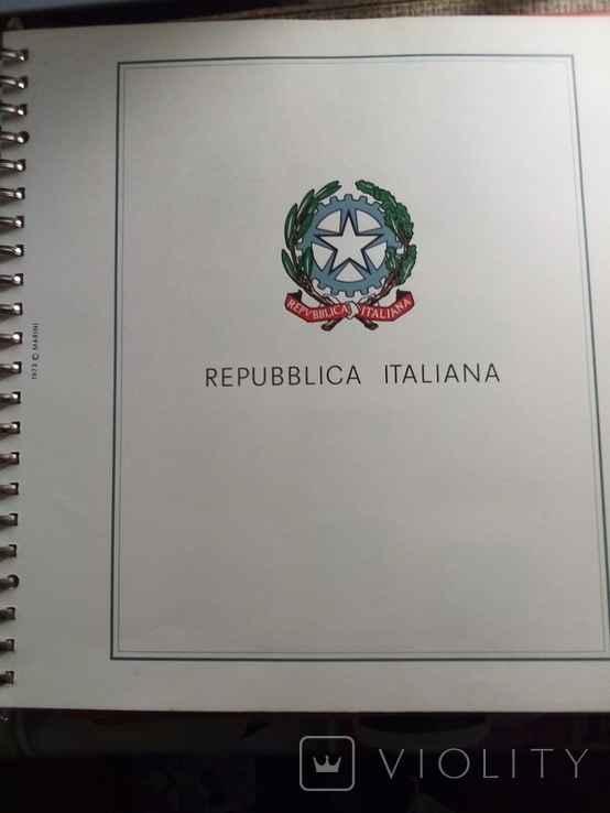  Collezione Repubblica Italiano1945 Al 1975 Con Francobolli ** Su 2 Album Marini
, фото №4