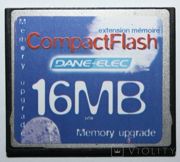 Карта памяти Dane-Elec Compact Flash (16 Mb), фото №2