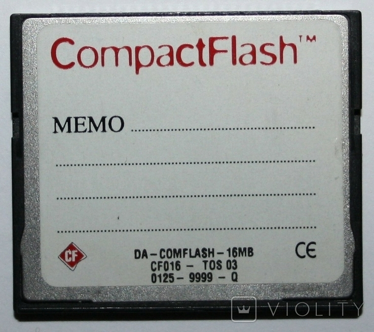 Карта памяти Dane-Elec Compact Flash (16 Mb), фото №3