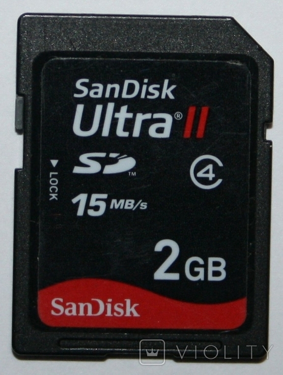 Карта памяти SanDisc Ultra II SD Memory Card (2 Gb) Китай