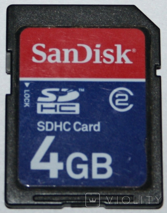 Карта памяти SanDisc SDHS Memory Card (4 Gb) Китай, фото №2