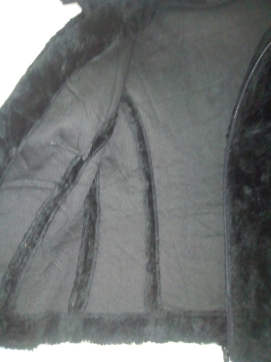 Куртка піджак штучне хутро 36 S, фото №6