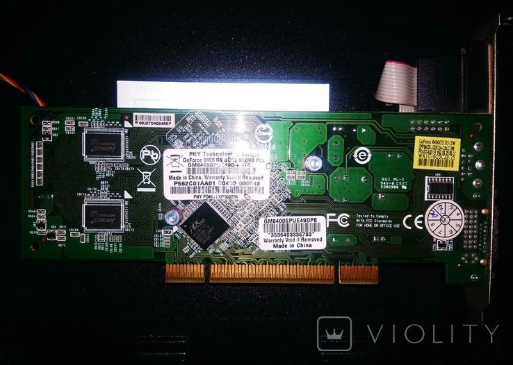 Плата Supermicro P3TDER+ socket 370 pentium tualatin 1400s PNYGeForce 8400 GS 512 Mb PCI, фото №7