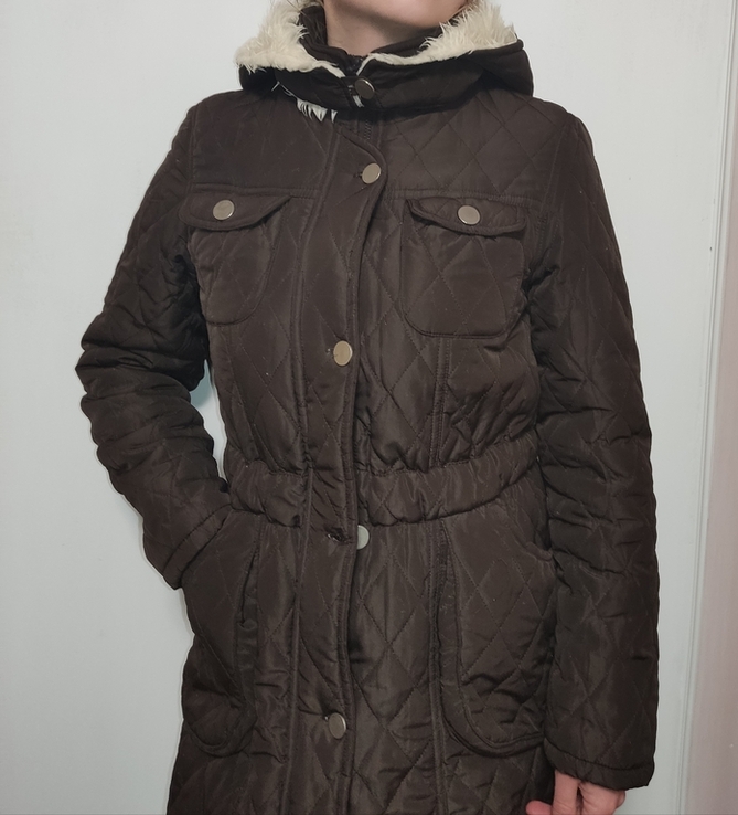 Пальто куртка роз S-M єврозима, демисезон, photo number 5