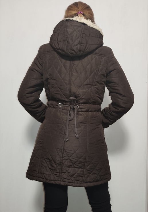 Пальто куртка роз S-M єврозима, демисезон, numer zdjęcia 9