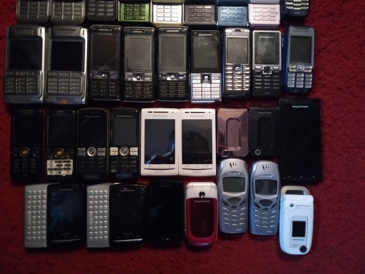 Продажа лотом мобильные телефоны Sony Ericsson, фото №4