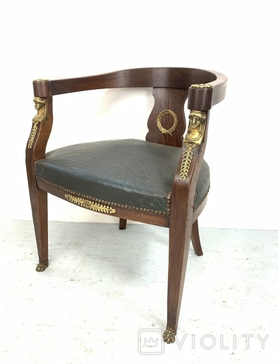 Антикварное кресло в стилистике ампир, фото №2