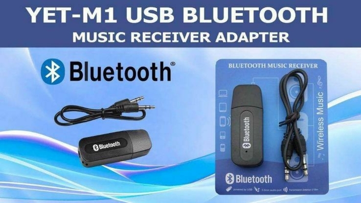 Bluetooth music receiver YET-M1 Блютуз аудио стерео приемник ресивер