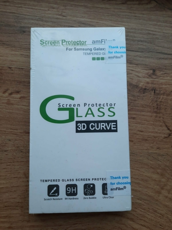 Защитное стекло amFilm Galaxy S9 Glass Screen Protector 3D Curve, фото №2