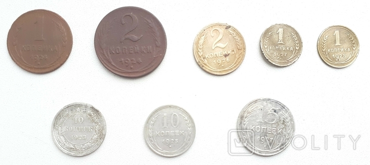 Советские монеты 1920-х, фото №2