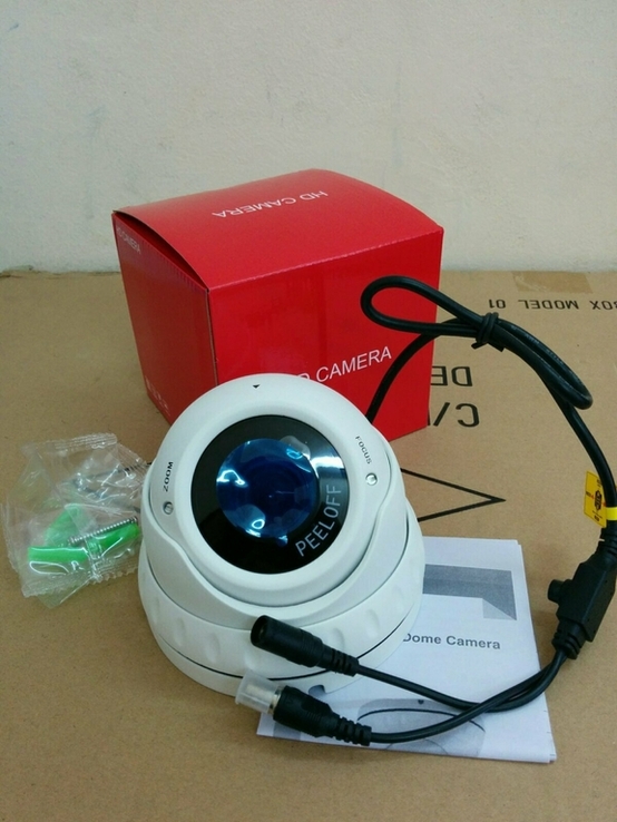 Новая видеокамера 5 Мp / вариофокал 2.8-12 mm / AHD CVI TVI аналог, фото №3