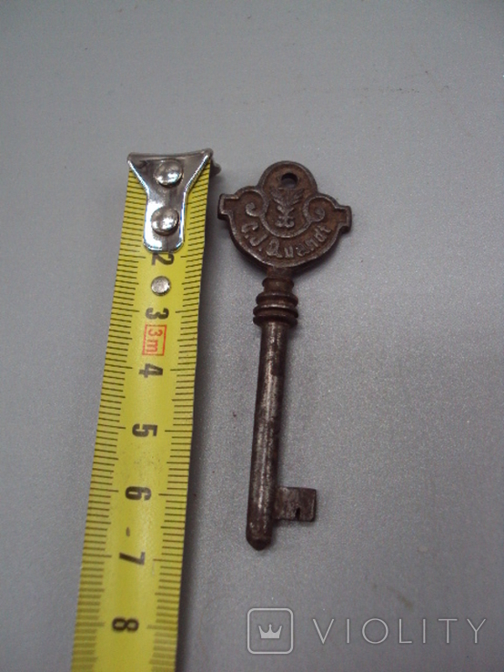 C. J. Quandt piano key, length 6.7 cm, photo number 3