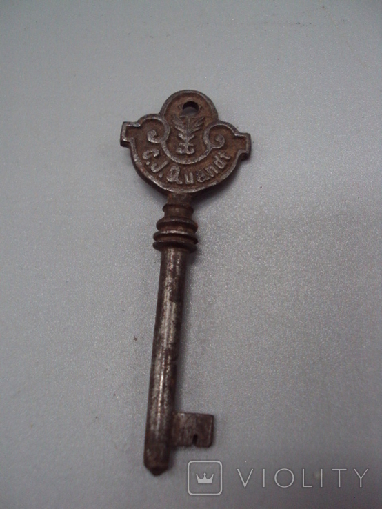 C. J. Quandt piano key, length 6.7 cm, photo number 4