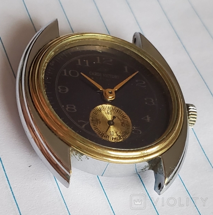 Часы Победа от Cardi механические 2602 калибр выпускались в 1990 годах., фото №4