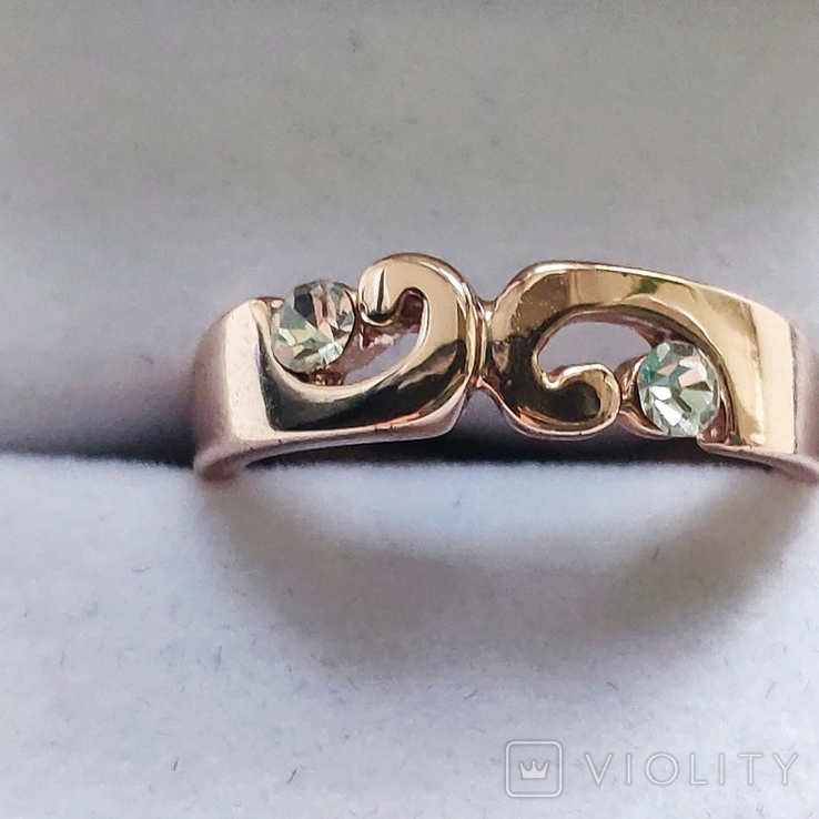 Asymmetrical ring, jewelry costume jewelry, photo number 12