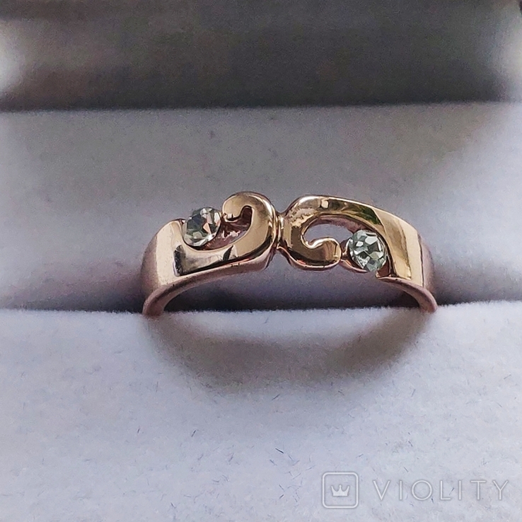 Asymmetrical ring, jewelry costume jewelry, photo number 13