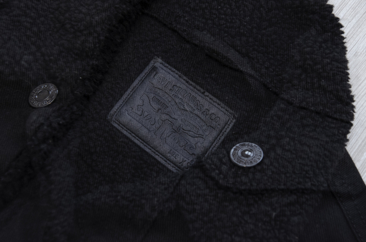 Джинсовая куртка Levis Ex-Boyfriend Sherpa. Размер XS, фото №3