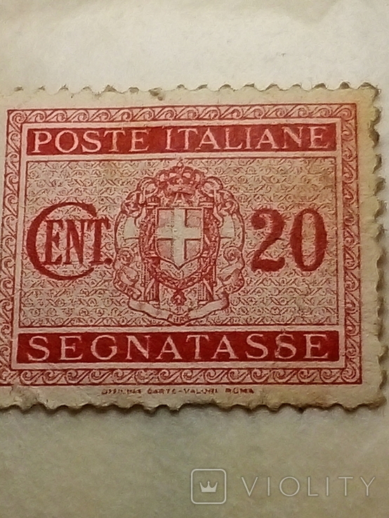 1934 Regno Usato Segnatasse, есть водныи знак корона, фото №9