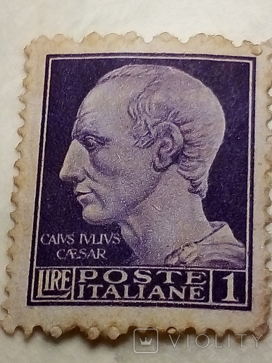 Italia - Regno - 1929 - Serie ‘‘Imperiale’’ - Effigie di Giulio Cesare, фото №6