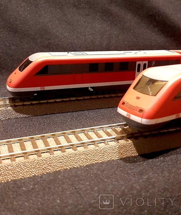Залізниця, локомотив, швидкісний поїзд, Piko 57001 NO 1:87