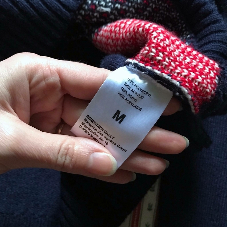 Новогодний свитер Новый год Briatore размер М, numer zdjęcia 8