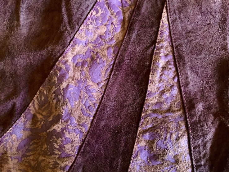 Блузка замшевая фиолетовая, photo number 7