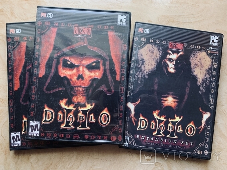 Лицензионный диск с игрой для ПК / PC / Diablo 2 / Diablo 2 Lord of Destruction, фото №2