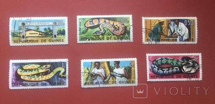 Гвинея 1967г.Гвинейский исследовательский биологический институт., фото №2