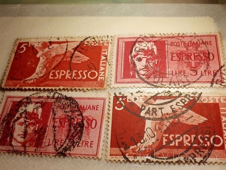 1945-52 espresso democratica 1945y5 lire, фото №2