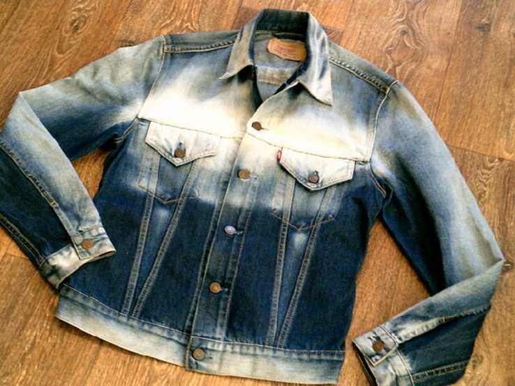 Levis - фирменная джинс куртка разм.L, фото №3