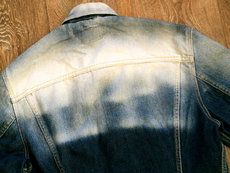 Levis - фирменная джинс куртка разм.L, фото №9