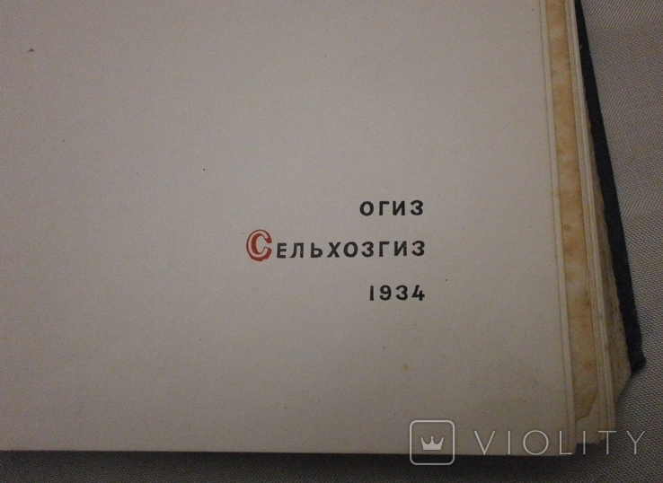 Итоги шестидесятилетних работ И.В. Мичурин Сельхозогиз РСФСР 1934 г., фото №4