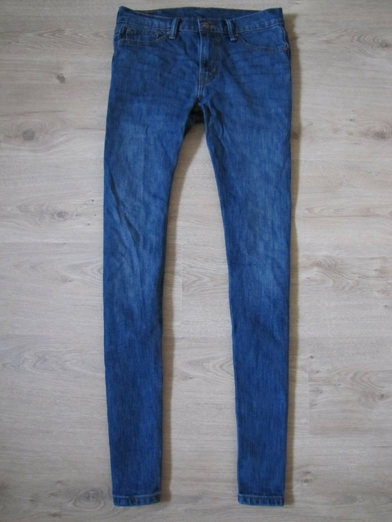 Модные мужские зауженные джинсы Levis 510 оригинал в отличном состоянии