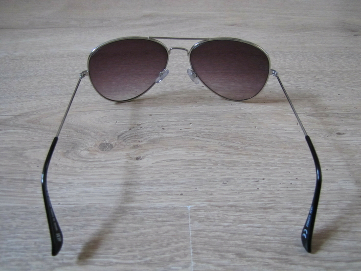 Модные мужские очки авиаторы HgM в хорошем состоянии, фото №3