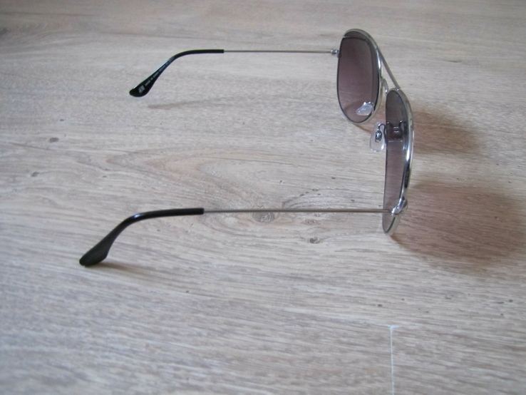 Модные мужские очки авиаторы HgM в хорошем состоянии, фото №4